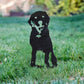 Labrador Retriever Metal Silhouette