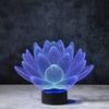 Lotus 3D Illusion Lamp