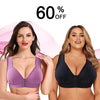 MASI BRA - Plus Size Front Closure Elastic Push Up Comfort Bra