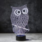 Owl V2 3D Illusion Lamp