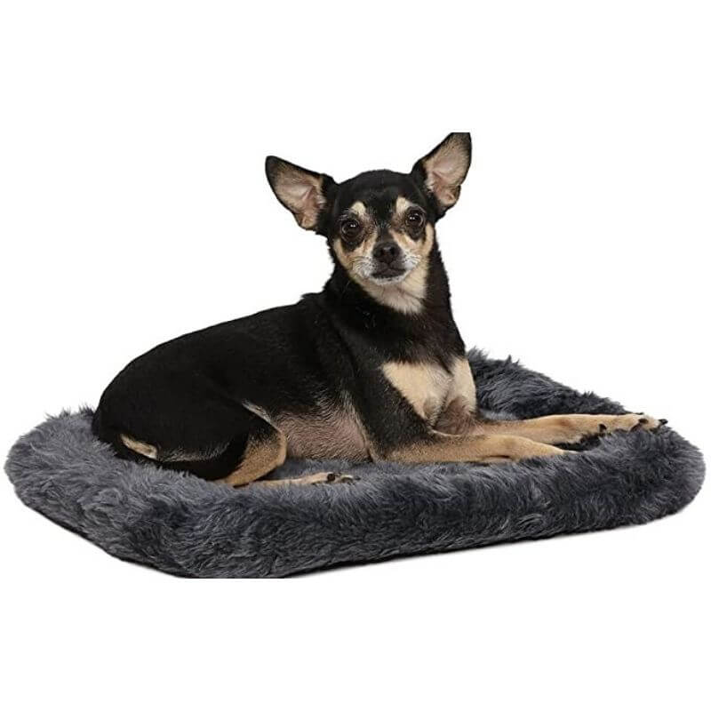 MidWest Bolster Pet Bed | Dog Beds Ideal for Metal Dog Crates | Machine Wash & Dry