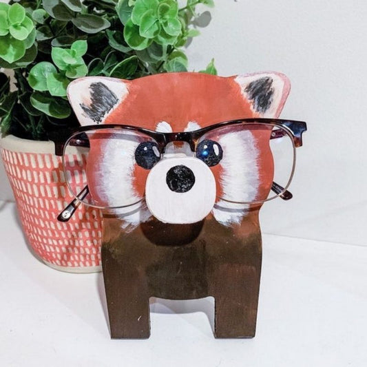 Casse - Handmade Red Panda Glasses Stand Art Gift