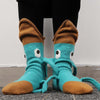 Platypus Knitted Warm 3D Floor Socks