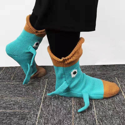 Platypus Knitted Warm 3D Floor Socks