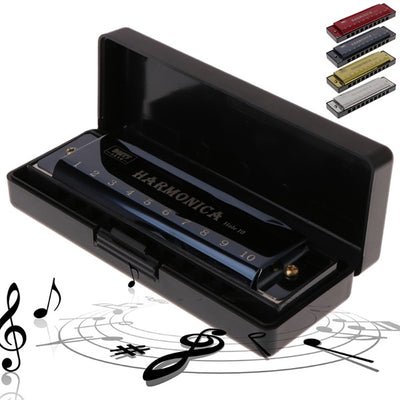 VerseVida™  Professional Harmonica in C Key with Case