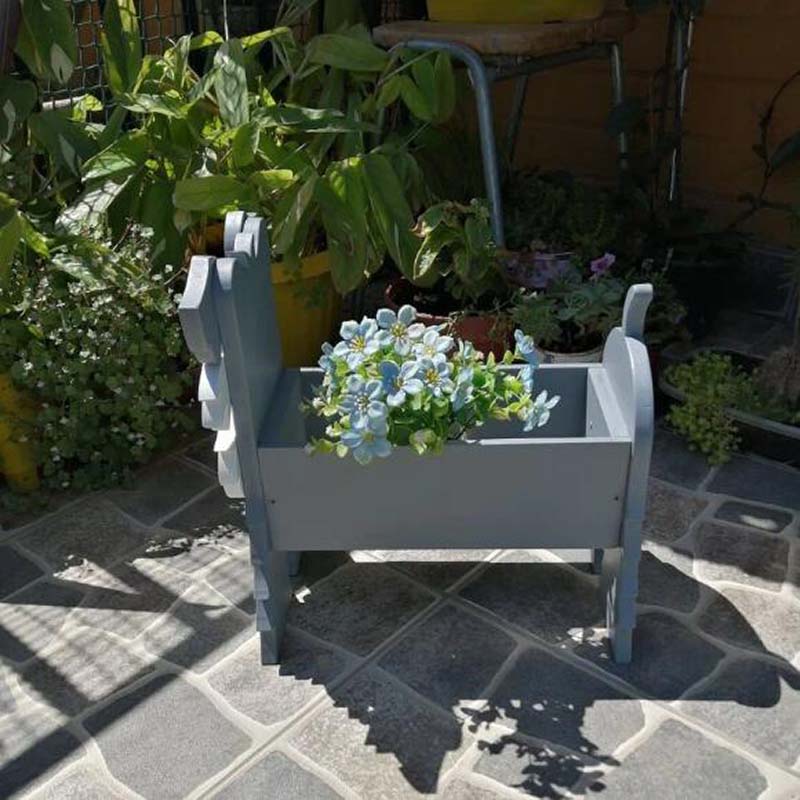 Grey Schnauzer Planter