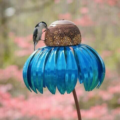 Sensation Pink Coneflower Bird Feeder