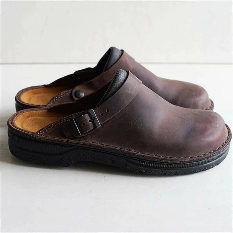 Premium Soft Leather Slippers