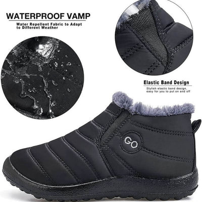 WOMEN'S WATERPROOF&ANTI-SLIP SNOW BOOTS