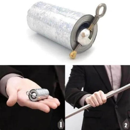 Pocket Staff Magic Stick Portable Martial Arts Metal Bo Staff