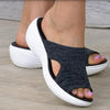 2021 Upgraded - Stretch Orthotic Slide Sandals, Knitted Sports Corrective Sandals