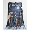 To My Mom - From Daughter  - A371 - Premium Blanket