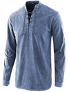 Men's Gothic Retro Long Sleeve Shirt