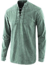 Men's Gothic Retro Long Sleeve Shirt