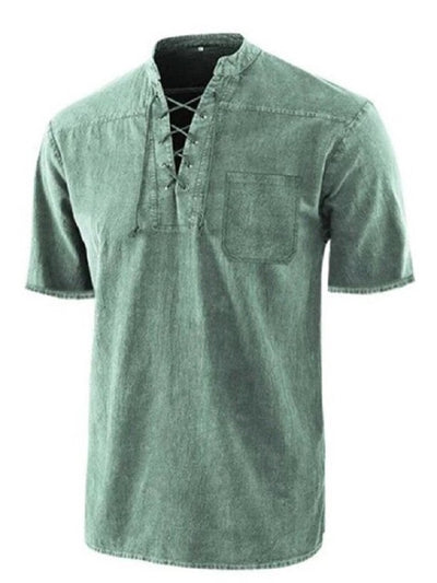 Men's Gothic Retro Short Sleeve Shirt