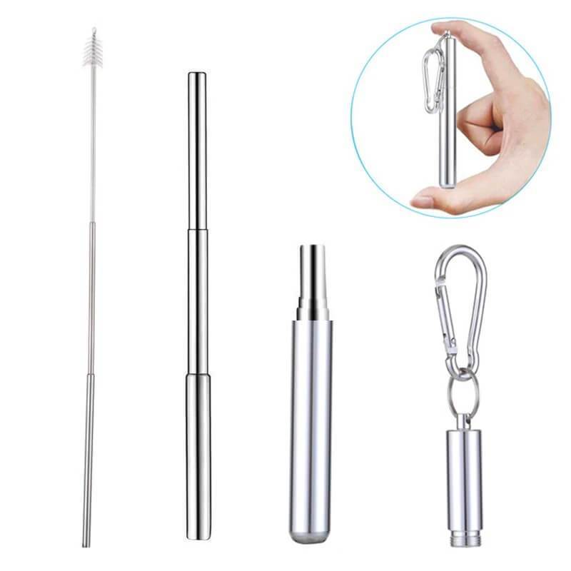 Reusable Telescopic Eco-friendly Straw - BUY 2 FREE SHIPPING