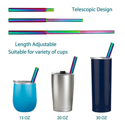 Reusable Telescopic Eco-friendly Straw - BUY 2 FREE SHIPPING